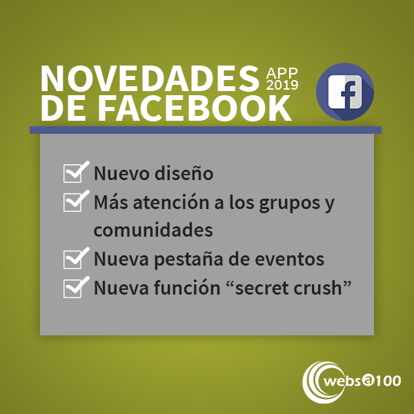 novedades facebook app